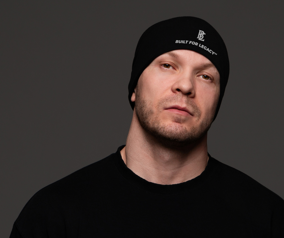 Built For Legacy™ – Yupoong Embroidered Cuffed Beanie Black