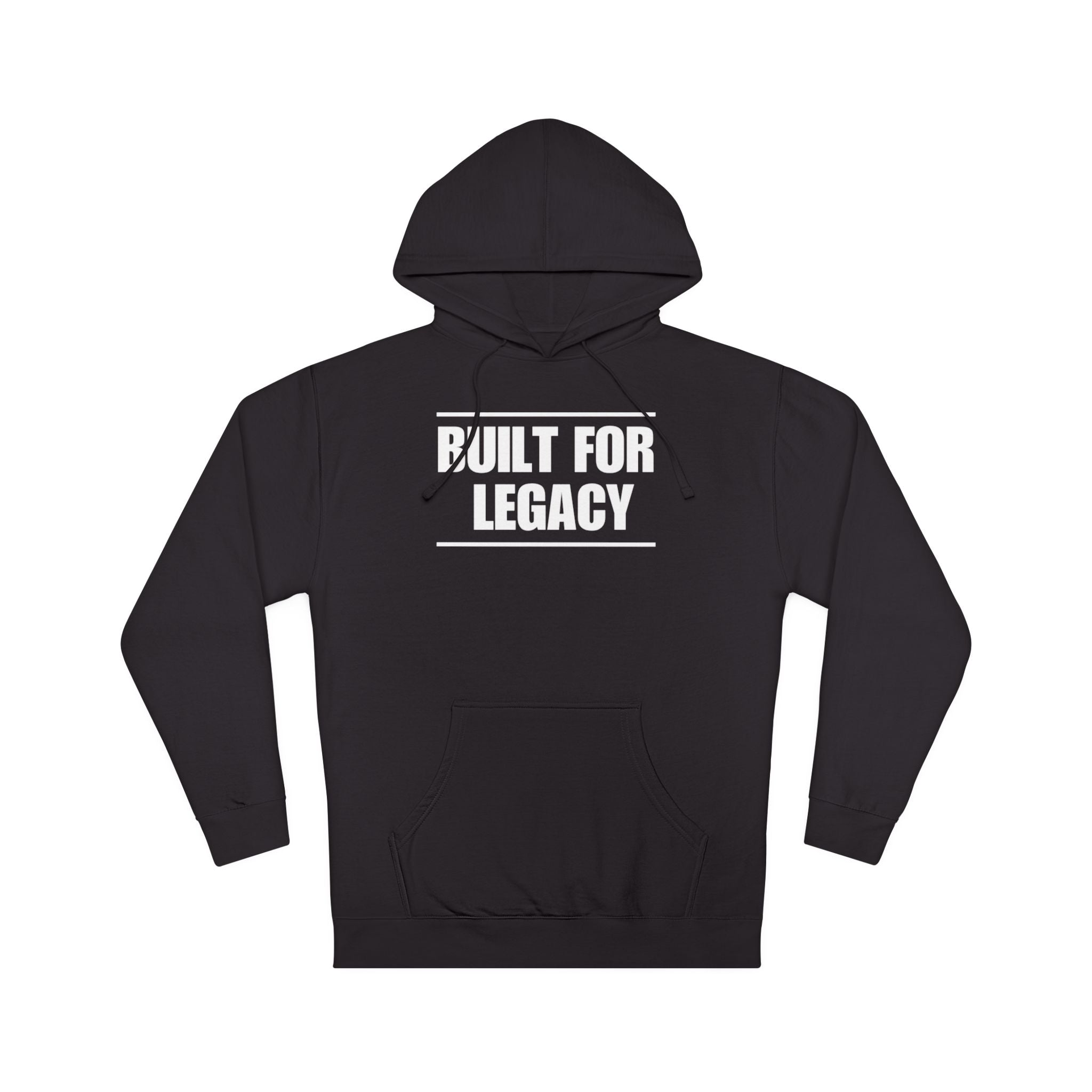 Built for Legacy – Unisex Hooded Sweatshirt (Black)