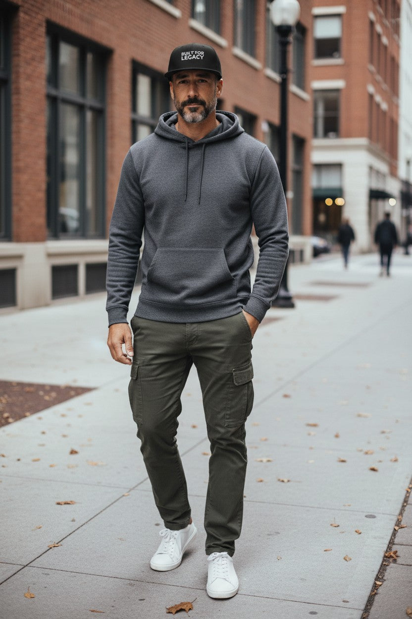 Built For Legacy Dad Hat — Black